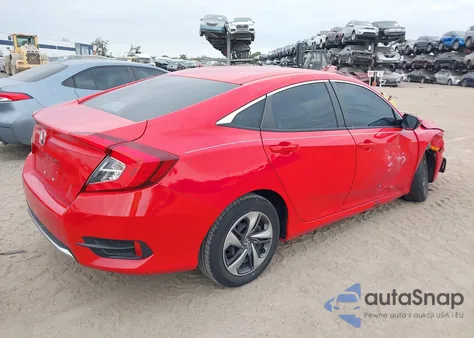 2021 Honda Civic Lx из США, поврежденный, VIN 2HGFC2F67MH556995